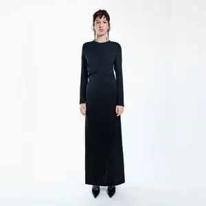 Zara Black Dress Open Back Zara Dresses Open Back Dress Limited Edition  Poshmark
